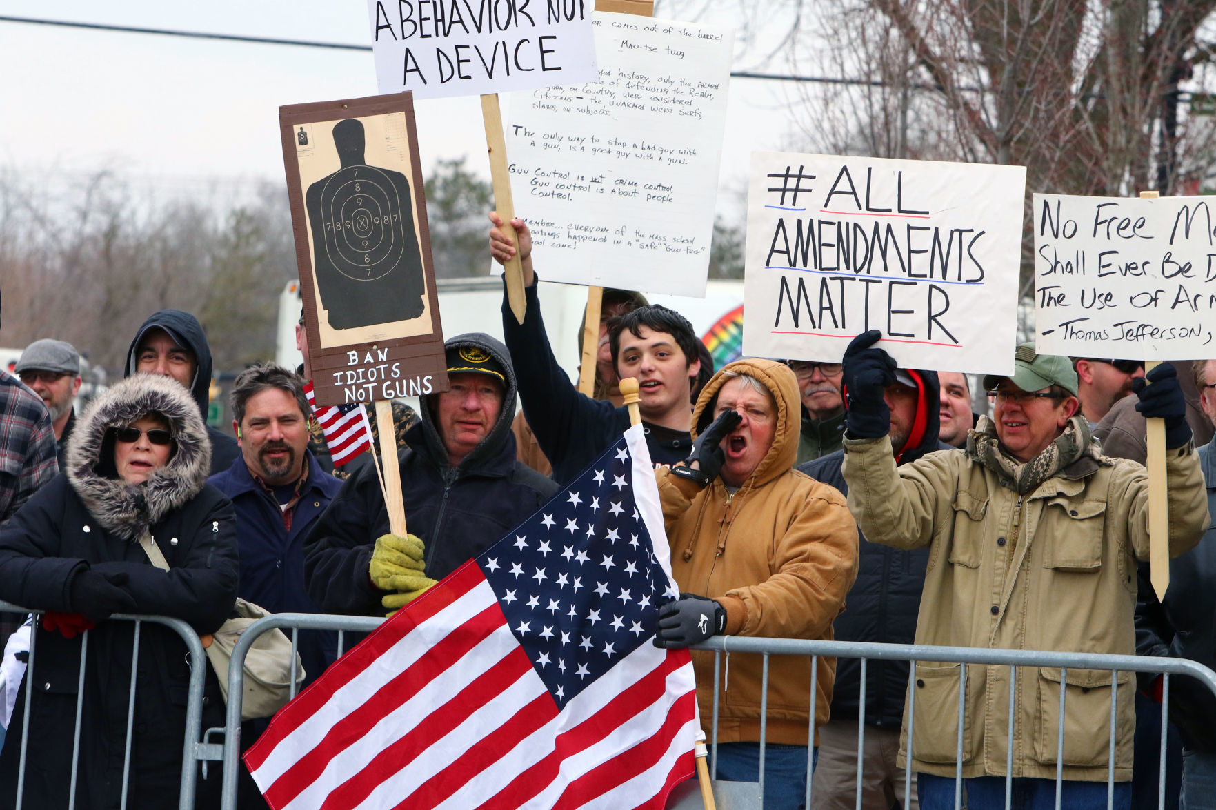 March for Our Lives Counterprotesters